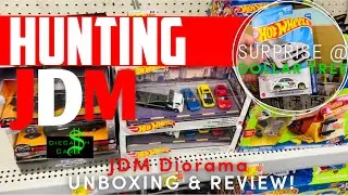 Hot Wheel Hunting!  JDM Galore! Diorama Set w/ Civic Celica SENTRA SE-R - Car Culture - Walmart