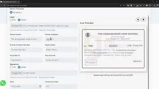How to Generate School Receipt | Instantly Generate 🏫📄