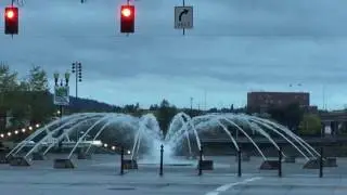 Salmon Street Springs fountain