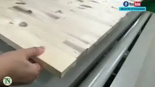 Spiral Cutterhead Width Belt Sander Machine Thuong Nguyen Wood Working Machine Company