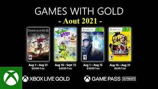 XBOX Games with Gold (August 2021)