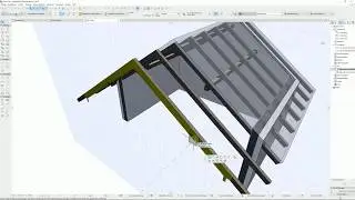 Archicad21 Tutorial Morph 2 Dachstuhl