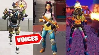 All *NEW* Bosses Voices in Fortnite Chapter 2  Season 3