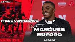 Nebraska Football: Marques Buford press conference after win over Rutgers (Oct. 5, 2024)