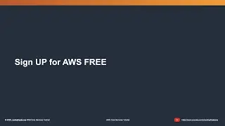 Signup AWS Free Tier