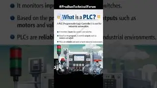 What is PLC #PLC |💥 #Electrical Interview Question #dri #spongeiron #yt #status #trending #ytstudio
