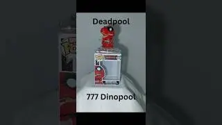 777 dinopool from Funko Bitty pop! set Deadpool  from Mangley Allsorts #funko #deadpool #marvel