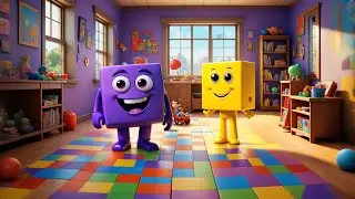 Eight Toy Blocks Stack Up Tall | Fun Counting Song for Kids | Nursery Rhymes and Early Learning