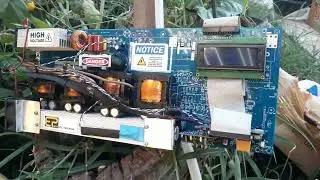 DC TO DC +LCD เข้า  24V  ออก  200-380 VDC  3000 watt