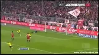 Bayern München 1 - 3 Borussia Dortmund Full Highlights (26.02.2011)