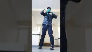 59-year-old man ♪ Practicing dance #human #Room703 #DanceTried #Freestyledance #Robotdance #Anima...
