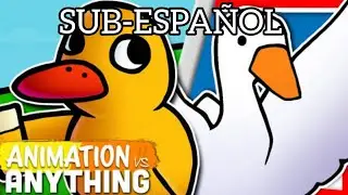 SUB-ESPA&Ntilde;OL - The Duck Song vs Untitled Goose Game - Rap Battle! (ANIMATION VS ANYTHING: CH. II)