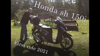 Honda SH 150i first ride 2021