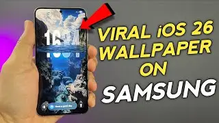 Samsung Users Enable Depth Effect Clock on Samsung Lock Screen Actually Works😳🔥#samsung  #OneUI