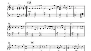 Super Mario 64 - End Theme/Credits Piano Sheet Music
