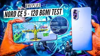 OnePlus Nord CE 5 - 120 FPS BGMI Test, Heating & Battery Test 🔥