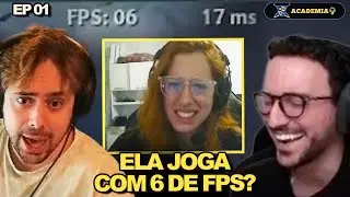 Ela tem mais PING que FPS! MELHORES CLIPES ACADEMIA Y (EP.01)
