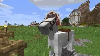 Короткометражный фильм: Нубик несет вес своему другу &bull;Minecraft
