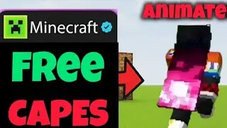 How to Get *Free Cape* Animated in Minecraft | LEGIT