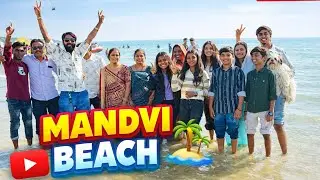 Mandvi beach 🏖️ full enjoy with family . #mandvi #kachh #youtube #gujrativlog 