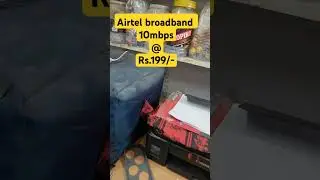 Airtel rs.199 plan 3 month review. Cheap broadband plan. 10 mbps plan