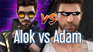 DJ ALOK Vs ADAM CHALLENGE WITH CUSTOM - GARENA FREE FIRE