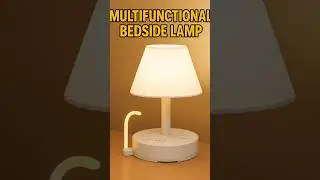| Multifunctional Bedside Lamp with Socket & Night Light! | #shorts