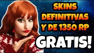 SORTEO SKINS DEFINITIVAS Y DE 1350 RP! GRATIS LEAGUE OF LEGENDS
