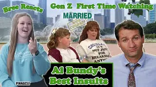 Bree Reacts! Gen Z First Time Watching Al Bundy's Best Insults!
