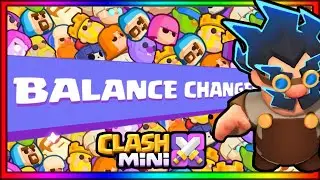 *NEW* Clash Mini Update! Electro Wizard NERF, Challenge Coins REMOVED, Balance Changes and MORE!