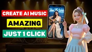 How to Create Amazing AI Music in Just 1 Click | The Secret Behind Viral Music