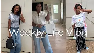 Weekly Vlog | Back to School Time | We have a 6th grader!! | I went to Woman Evolve | Mom Life