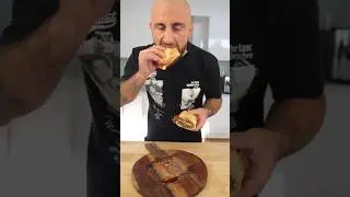 Spicy sandwich with some Dustin Poirier hot sauce! 🔥