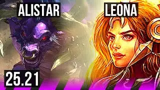 ALISTAR & Vayne vs LEONA & Syndra (SUP) | 1/0/23 | EUW Master | 25.21