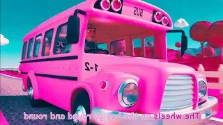 The Wheels on the bus go round and round kids Rhyme | Different Sound Variations in 120 seconds