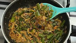 Masala Bhindi  - Restaurant Style Bhindi  Recipe | Cook with Lin & Vlog
