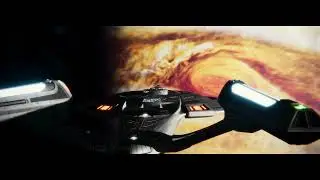 The ENTERPRISE-E arrives at JUPITER | #startrekpicardseason3 my VFX