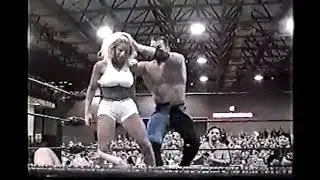 FLASHBACK ~Tammy Sytch (Sunny) w/Chris Candido ~ In Action (ECW)