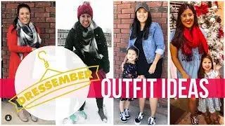 Dressember Outfit Ideas | HazFam Vlogmas Day 1