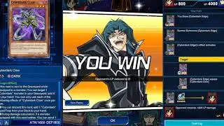 yu gi oh duel links my cyberdark+red eyes slash deck and yubel event