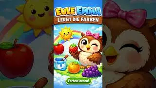 Farben lernen mit Eule Emma   #kindersong #lernvideo