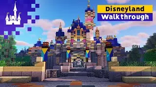 Disneyland Park Shaders Walkthrough | MCParks | Minecraft
