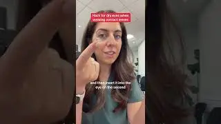 Contact Lens Hack