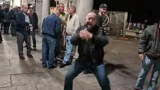 Japanese Skinhead from 69Yobsters dancing at The Great Skinhead Reunion Brighton 2024