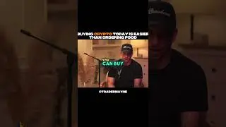 @TraderMayne buying crypto is easier then ordering a food nowadays