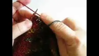 Stranded Colorwork - holding yarns in both hands