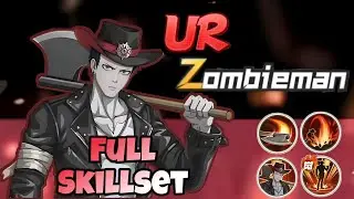 UR Zombieman Full skills & Battle