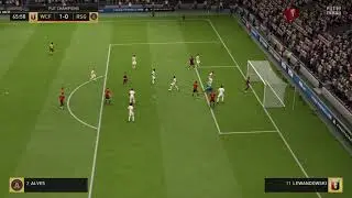 FLASHBACK DANI ALVES WITH AN INCREDIBLE GOAL! FUT CHAMPIONS FIFA 19!