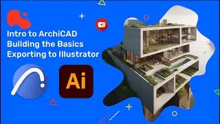 Intro to ArchiCAD - Export Plan from ArchiCAD to Illustrator
