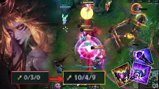 LUX GamePlay #280 - The comeback From 0/3 to 10/4  / LUX VS Nidalle - League Of Legends